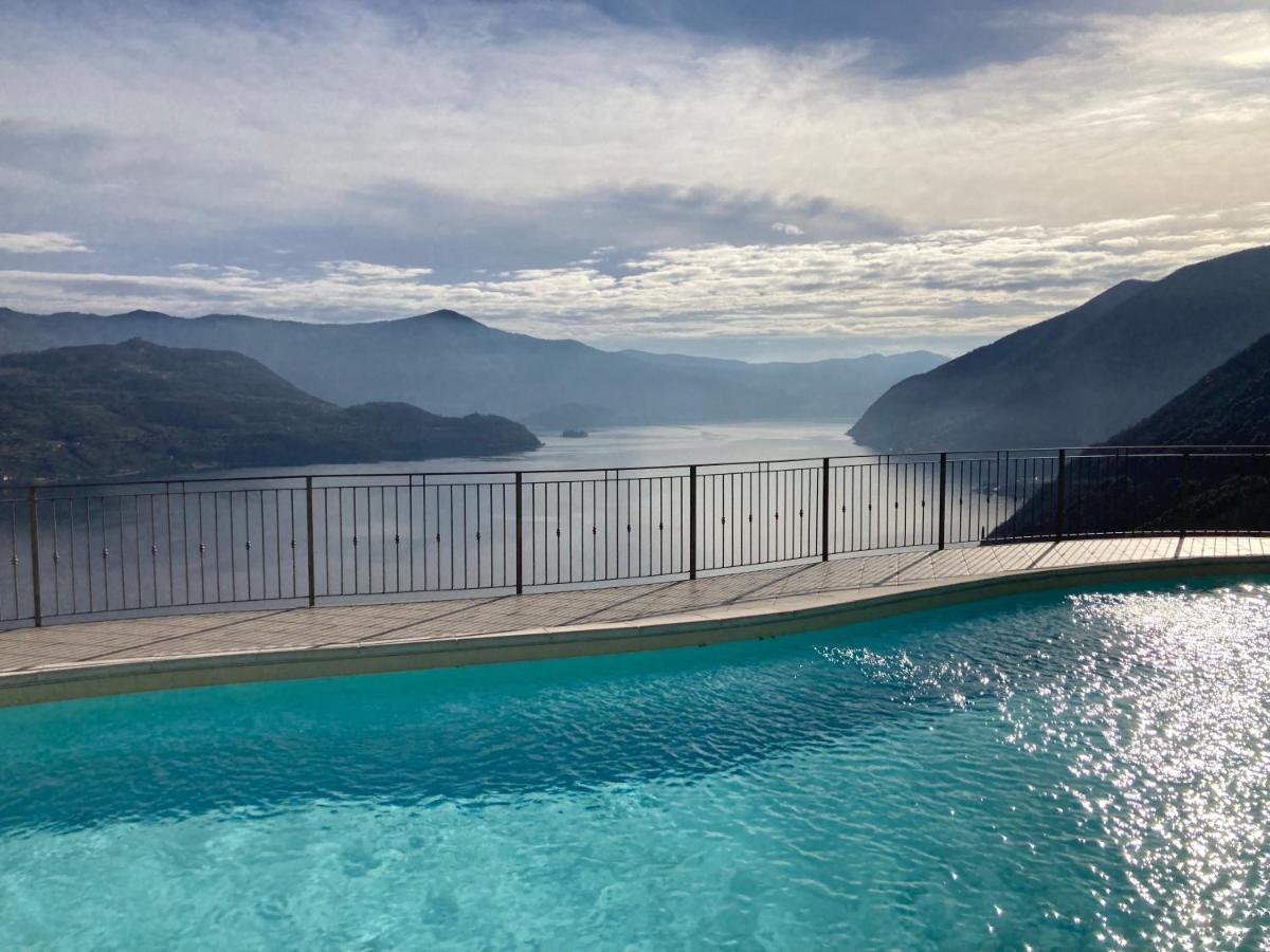 Appartamento Grande Terrazza Vista Lago Parzanica Exterior photo