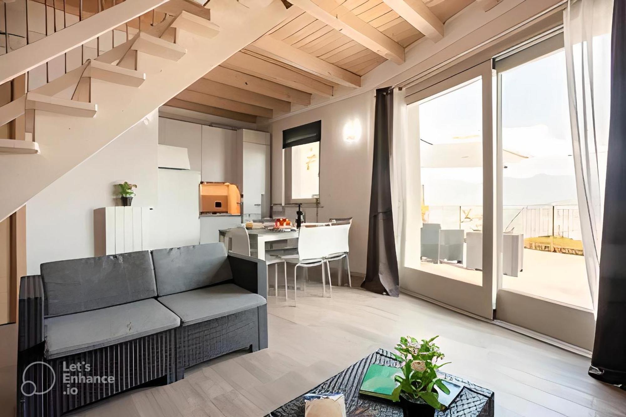 Appartamento Grande Terrazza Vista Lago Parzanica Exterior photo